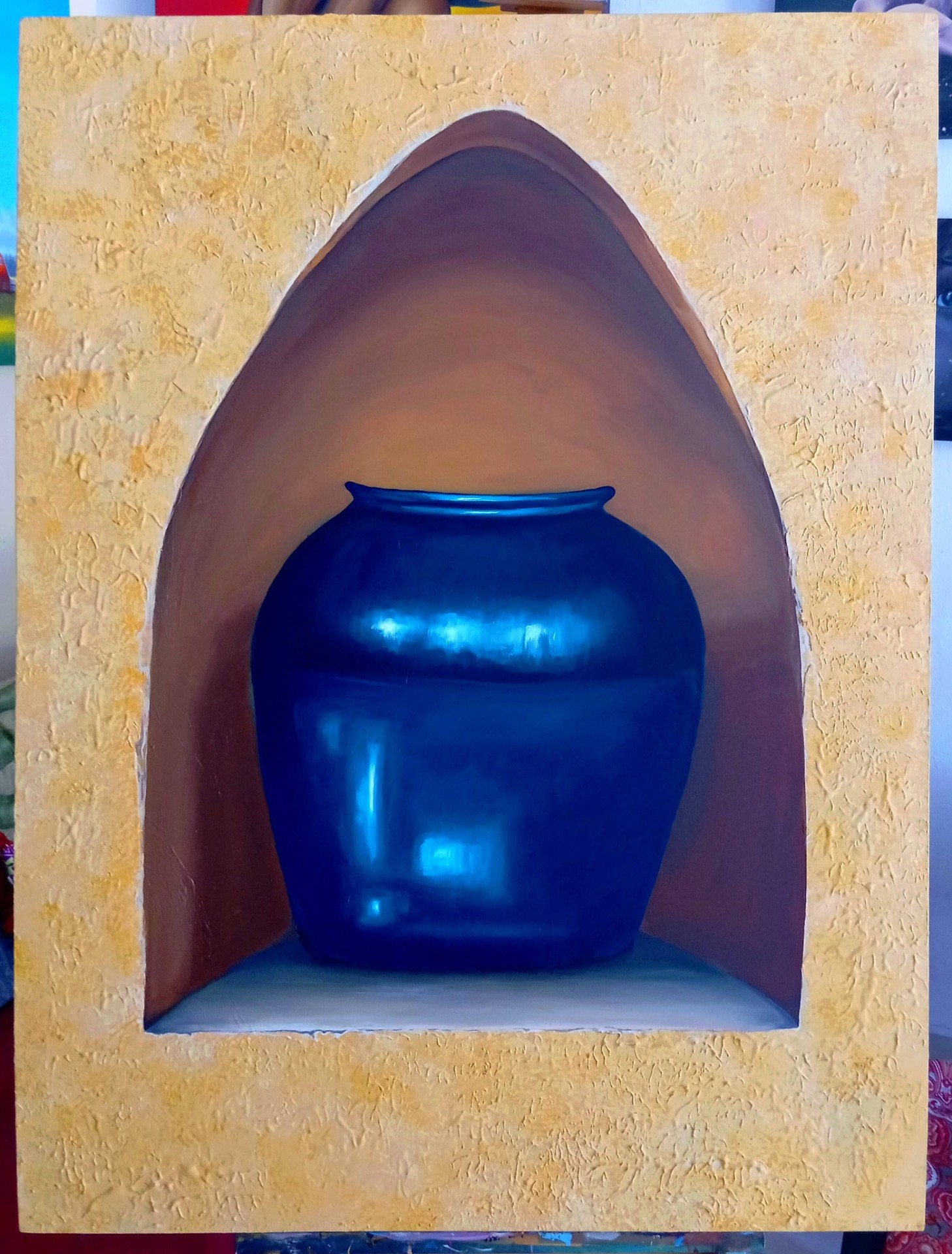 Blue Vessel